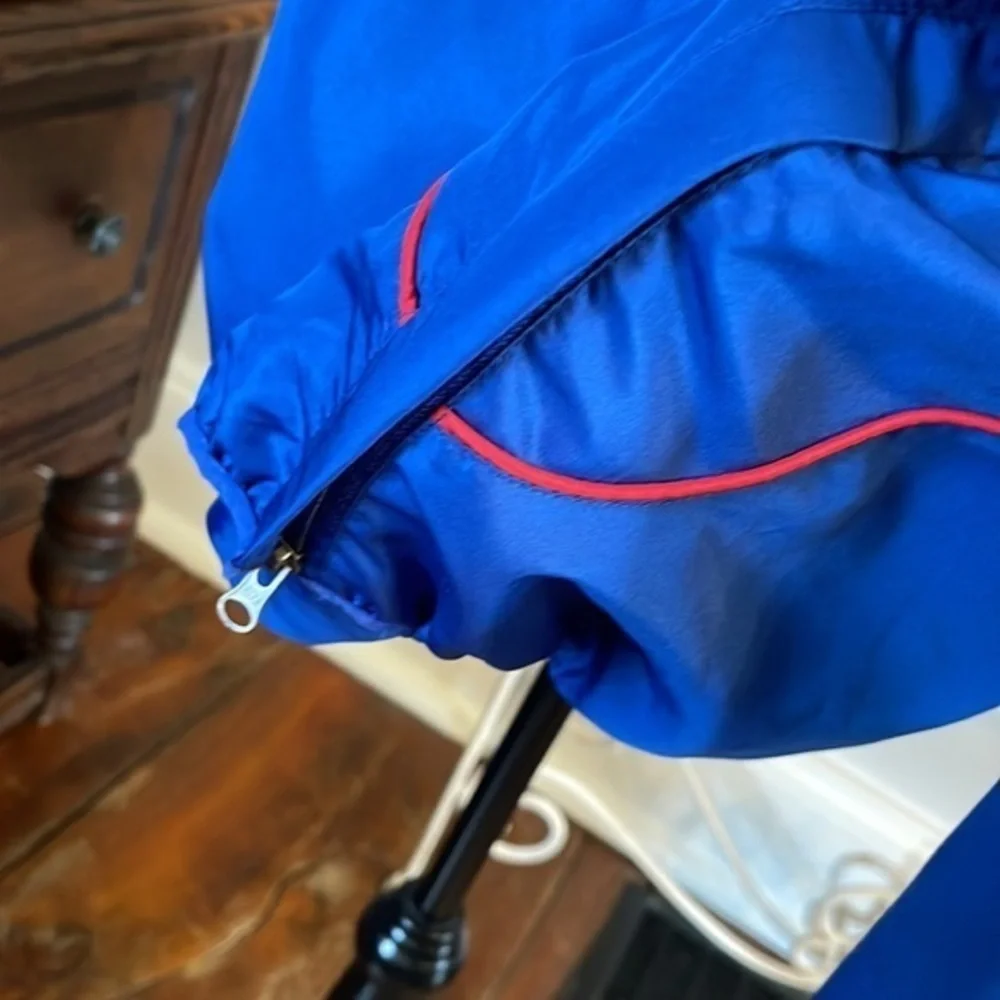 New York Giants Mens Embroidered 1/4 Zip Pullover Windbreaker‎ Jacket